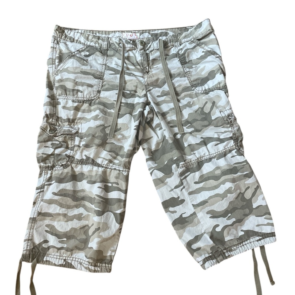 Ocean Pacific OP Camouflage Sport Cargo Capri Pants